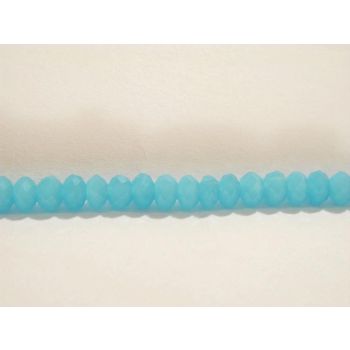 Brušeno staklo Rondele 8x6 mm ST012