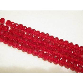 Brušeno staklo Rondele 8x6 mm ST075