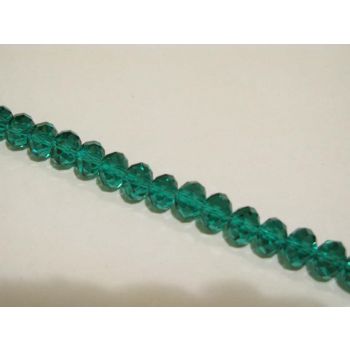 Brušeno staklo Rondele 10x8 mm ST085