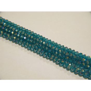 Brušeno staklo Rondele 8x6 mm (ST107)