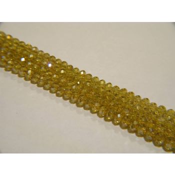 Brušeno staklo Rondele 8x6 mm (ST109)