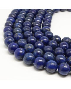 Prirodni Lapis Lazuli perle 12 mm , Cena je data za 1 niz od oko 39cm, Niz sadrži oko 32 perli ( 1114006 )