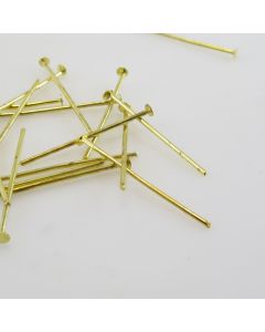 Ekser iglice/pinovi 35 mm x 0,8 mm  boja zlata (112107)