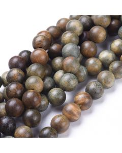 Sandalovo drvo natur perle 8 mm,rupa oko 1,2 mm ( 141031 )