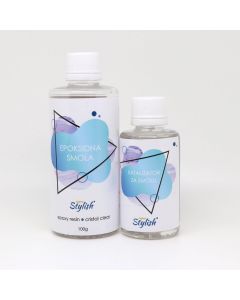 Epoxy smola- Cristal clear Set 3