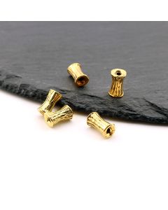 Metalna livena perla 10x6 mm, rupa 2mm…23MK11/12457DZL