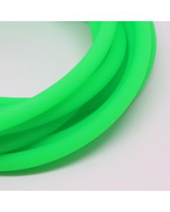 Kaučuk šuplji 5 mm- rupa 3.5mm, boja neon zelena ( 710109 )