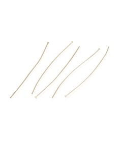 304 Stainless Steel iglica/pin   25 mm x 0,6 mm- boja Gold ( 2031002/L238006/25 )