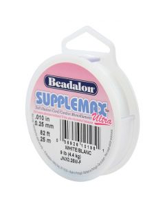 Supplemax ultra, najlon 0,25 mm, Boja bela    ( BEJNX0.25W-F )