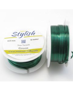 Bižuterijska žica u boji- GREEN Non Tarnish  0,3 mm .BZGR03