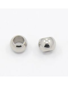 304  Stainless Steel perle 3x5mm, otvor 3mmn ( celikraz2)