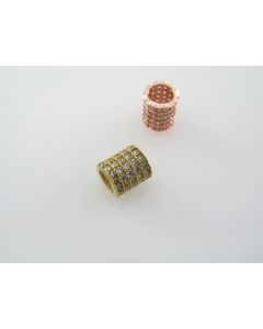 Perla pozlata sa Cubic cirkonima ( CZ-ZLP113)