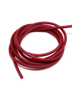 Kaučuk šuplji 5 mm- rupa 3.5mm, boja bordo ( 710134 )