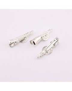 Osnova za šnale aligator 35 mm sa podlogom  12 mm- Boja Srebra  (4629807962)