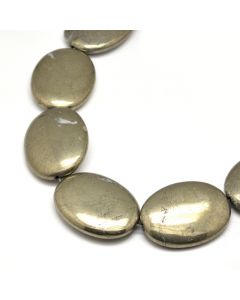 Prirodni Pirit perle, Cena je data za niz od oko 16 komada ( KPPIR01N )