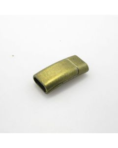 Magnetna kopča  25x12x5 mm, rupa 10x3 mm, boja Antik bronza    ( MAGKOP120AM3 )