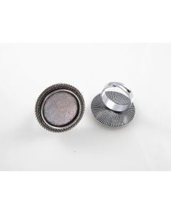 Osnova za prsten - antik srebro 28 mm (MKOK-PRSTEN104AS)