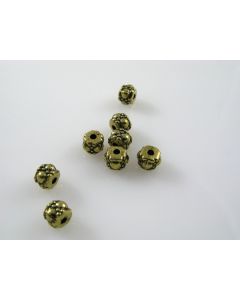 Metalna perla u boji anrtik bronze  ( MKOK-R114AM ) 