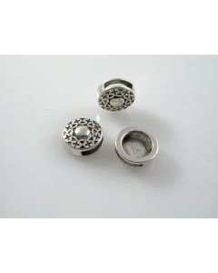 Metalna perla u boji anrtik srebra  ( MKOK-R134AS ) 