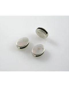 Metalna perla u boji anrtik srebra  ( MKOK-R1378AS ) 