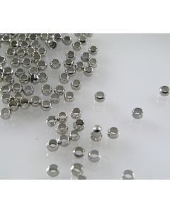 Mesing stoperi za nakit veličine 2.5 mm. Boja inoxa (MKOK-STOP-2.5mmNIK)