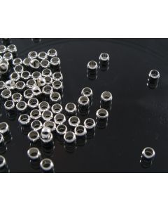 Mesing stoperi za nakit veličine 2.5 mm. Boja srebra (MKOK-STOP-2.5mmSR)