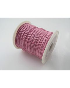 Pamučni voskirani kanap 1mm- boja pink (PAM-VK-K14)