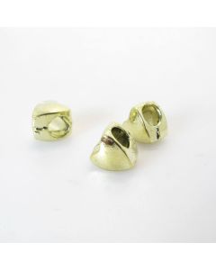 Metalna perla 8,5x8x7  mm, rupa oko 4.5 mm- boja antik zlatna ( R157AZ )