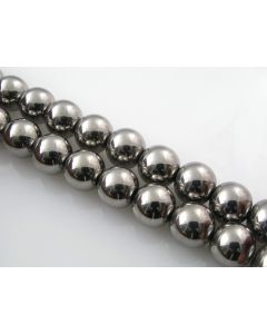 Metalik staklene perle 14mm SP-ELP14-01