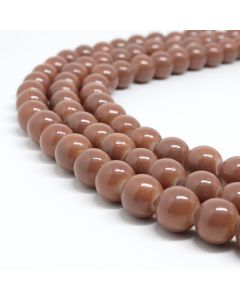 Bojene staklene perle  6 mm, rupa oko 1mm. Niz sadrži oko 135 perli. (  SP-PP175 )