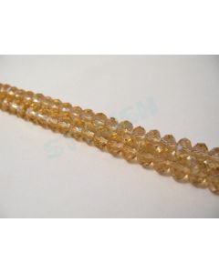 Brušeno staklo Rondele 8x6 mm ST020