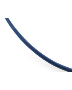 Prirodna koža 1 mm- tamno plava
