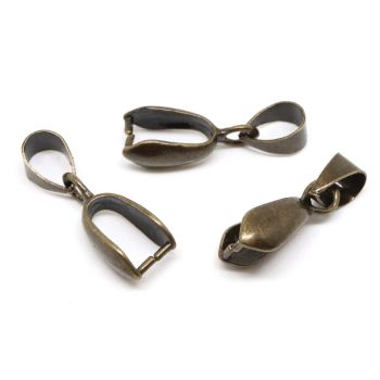 Završetak za privezak 12x5x4 mm - boja antik bronze (  10010416 )