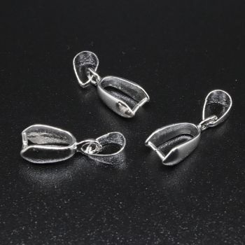 Završetak za privezak 14x5x4 mm - boja srebra (  10010421 )