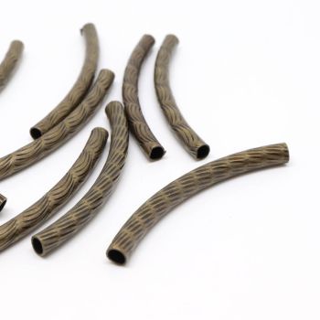 Cevčica 35x3mm - mesing u boji antik bronze (  100702 )