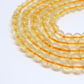 Prirodni Citrin 6 mm  A grade ( 1106001 )