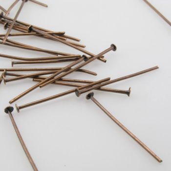 Ekser iglice/pinovi 35 mm x 0,8 mm  boja bakra  (112121)