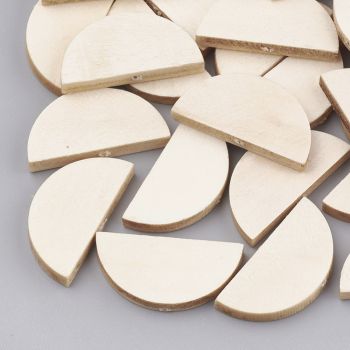 Drvene natur perle 15x30x4 mm, rupa oko 2 mm ( 14130 )