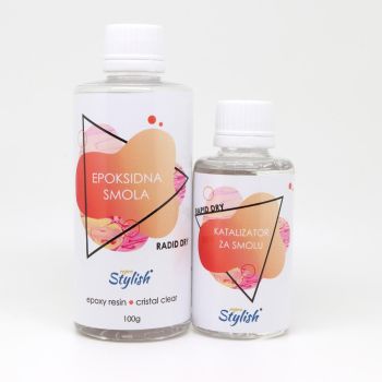 Epoxy smola- Cristal clear RAPID DRY Set 2