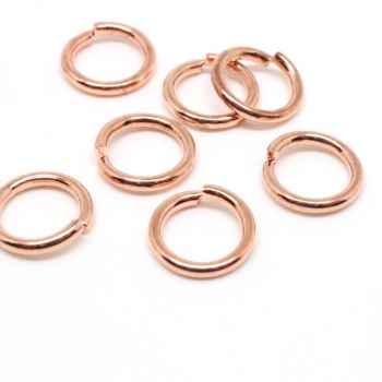 304 Stainless Steel Alke 1 x 7 mm- boja Rose Gold ( 201118 )