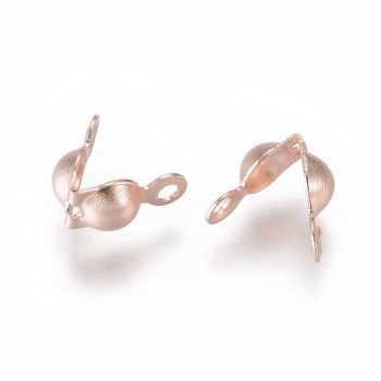 304 Stainless steel završeci za najlon, kanap... 8x4x3.5 mm, Rose Gold (  205001 )