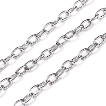 304 Stainless steel lanac 8x4.5x1mm  ( 2061034 )