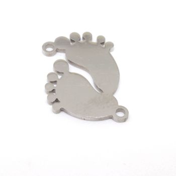 Link 304 Stainless steel  19x16x1mm-boja inoxa ( 209123 )