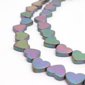 Hematit perle  8x8 mm- mat ( 2131005 )