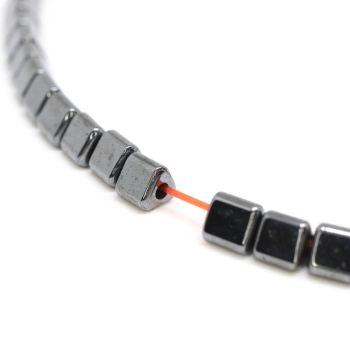 Hematit perle 3x5 mm, boja  hematit ( 2131257 )