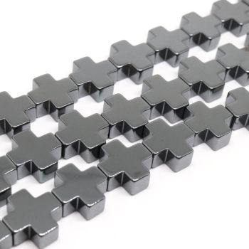 Hematit perle 8x8 mm, boja hematit ( 2131265 )