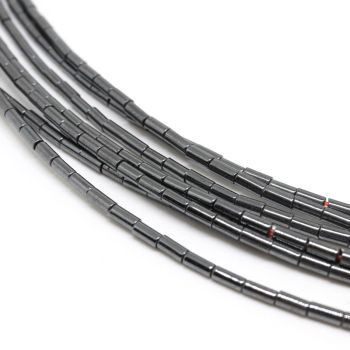 Hematit perle 3x1,3 mm, boja hematit ( 2131274 )