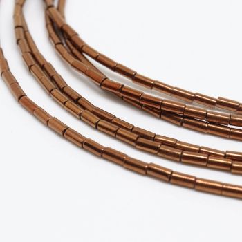 Hematit perle 3x1,3 mm, boja metalik bakar ( 2131276 )