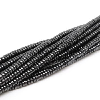 Hematit perle 4x2 mm, boja hematit ( 2131285 )