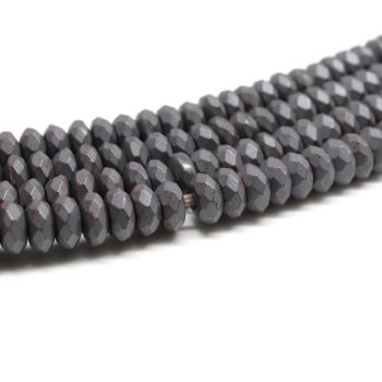 Hematit perle 3,7x2 mm, boja mat hematit ( 2131286 )